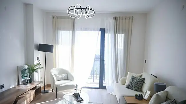 500 Bin Sosyal Konut Projesi'nde örnek daireler tanıtıldı