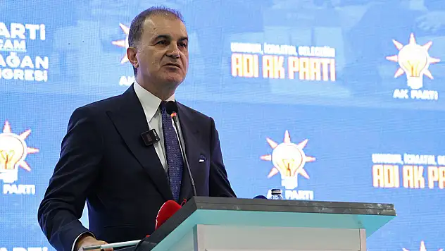 AK Parti Sözcüsü Ömer Çelik'ten İsrail'e  tepki