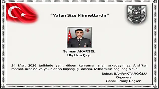 Askeri araç kazasında 2 asker şehit oldu