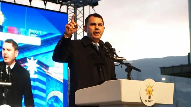 Bakan Kurum iftar  programında  muhalefet yüklendi