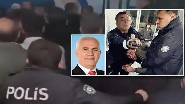 Başkan Bozbey'e fiziki saldırı girişimi