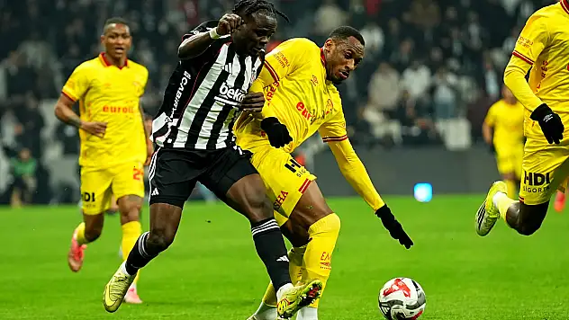 Beşiktaş 3 puanı 4 golle aldı
