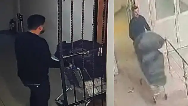 Büyükçekmece Adliyesindeki emanet deposunun soygun görüntüleri ortaya çıktı