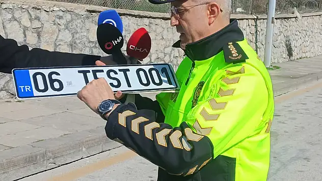 EGM Trafik Daire Başkanı Mutlu: Plakada karekod olmaması onun sahte olduğu anlamına gelmez
