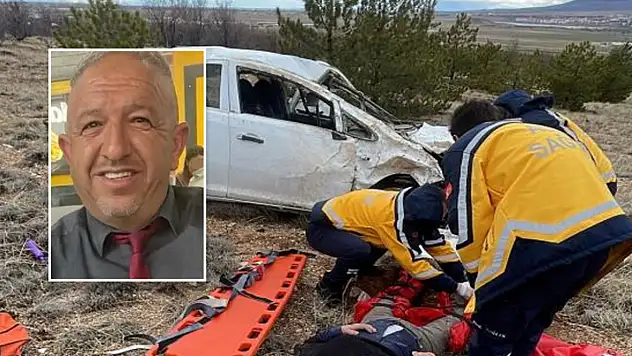 Eşini bıçaklayan şahıs, polisten kaçarken yaptığı kazada hayatını kaybetti