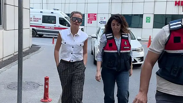 Gözaltına alınan Serenay Sarıkaya uyuşturucu testi verdi
