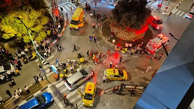 İran, İsrail'in Bnei Brak kentini vurdu