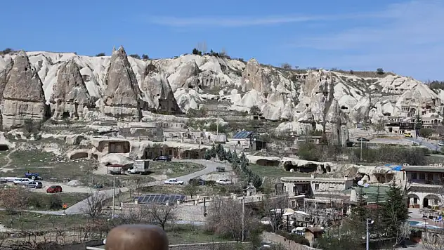 Kapadokya bayram tatilinde ziyaretçi akınına uğradı