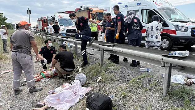 Karabük'te katliam gibi kaza! Ortalık savaş alanına döndü