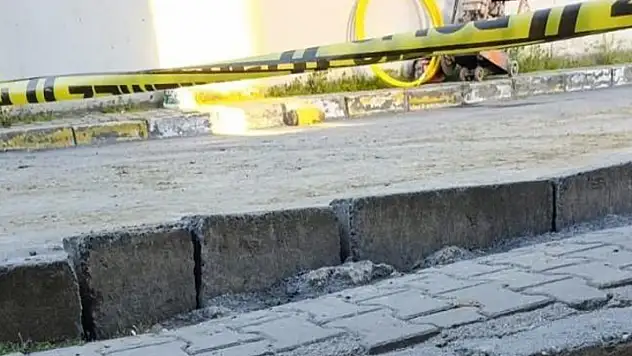 Kazı sırasında havan topu mermesi bulundu