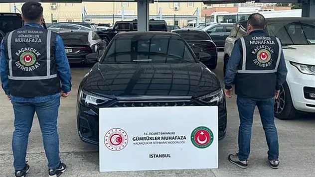 Lüks araçlarda sahte fatura operasyonu: 10 adet lüks araca el konuldu