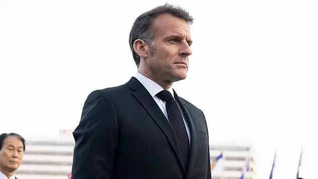 Macron: Bu bizim operasyonumuz değil. Biz en kısa sürede barış istiyoruz