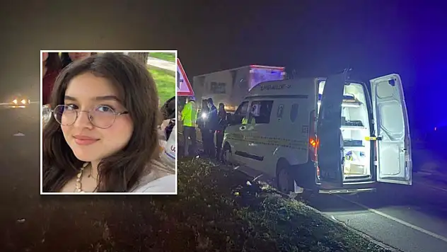 Otomobil iki öğrenciye çarptı: 1 ölü, 1 yaralı