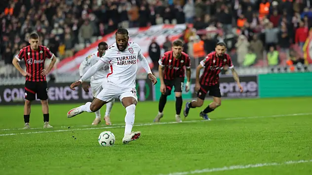 Samsunspor tarih yazıyor: Konferans Ligi'nde son 16'da