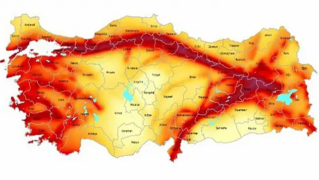 Türkiye'de deprem riski en az olan şehirler belli oldu