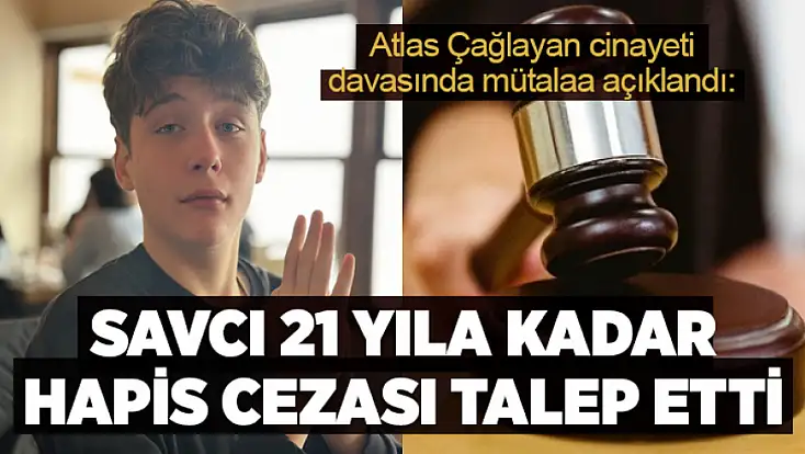 Atlas Çağlayan cinayeti davasında mütalaa açıklandı