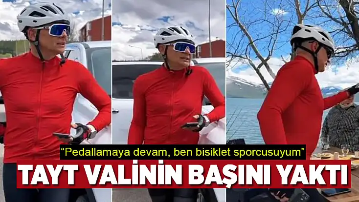 Görevden alınan Ardan Valisi Çiçekli: Pedallamaya devam, ben bisiklet sporcusuyum”