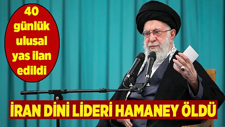 İran Dini Lideri Hamaney hayatını kaybetti