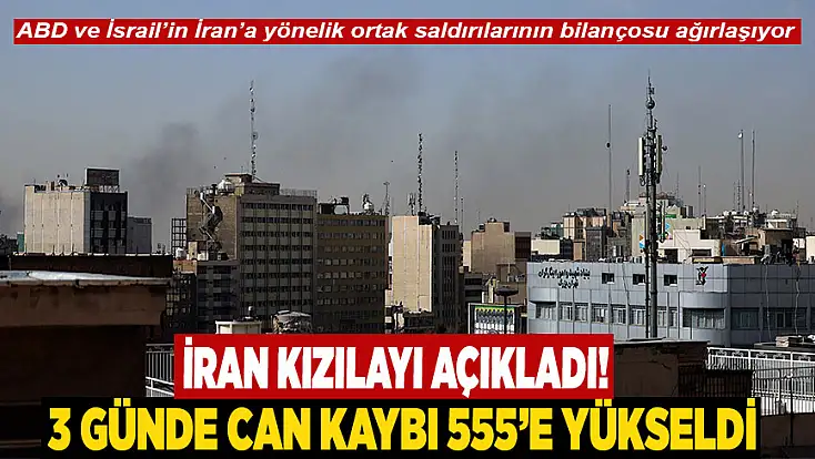 İran Kızılayı açıkladı: 3 günde can kaybı 555’e yükseldi