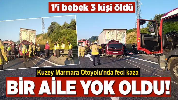 İstanbul’da feci kaza: Bir aile yok oldu