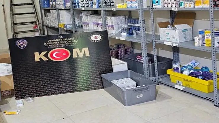 2,5 Milyonliralık kaçak ilaç operasyonu: 3 şüpheli gözaltı