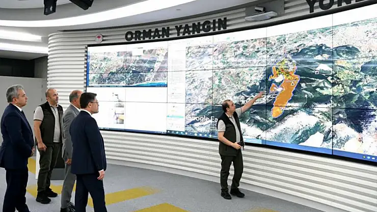 Bakan Yumaklı: Bugün ülkemizde çıkan 55 orman yangınının 45'ini kontrol altına aldık
