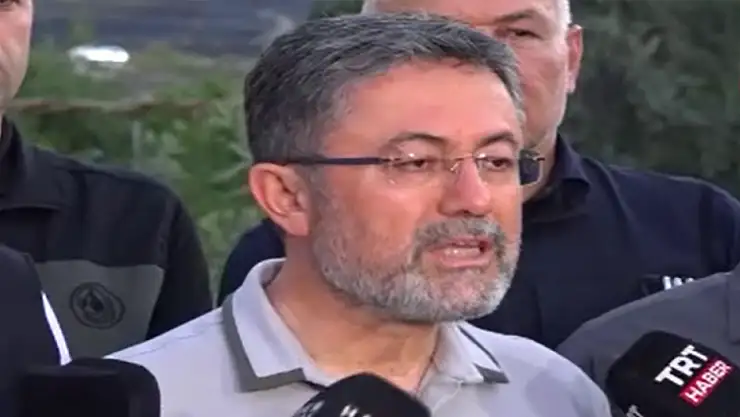 Bakan Yumaklı orman yangonlarıyla ilgili son durumu paylaştı