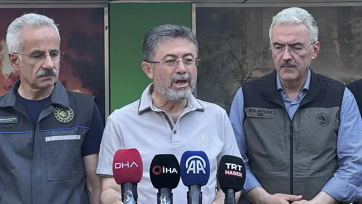 Bakan Yumaklı: Yangını söndürmenin en etkili yolu, onun çıkmasını önlemektir