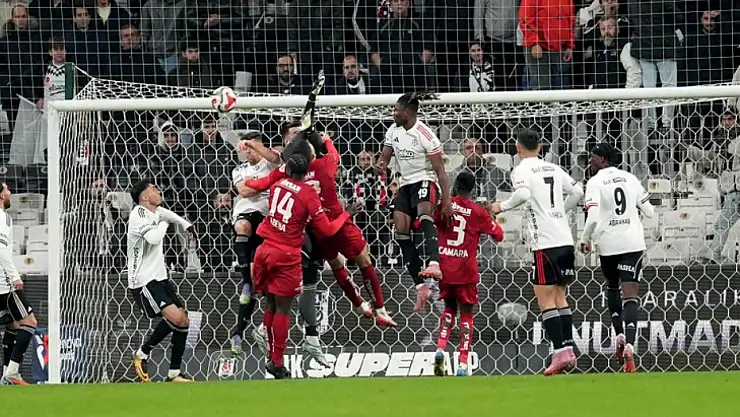 Beşiktaş ile Gaziantep FK puanları paylaştı: 2-2