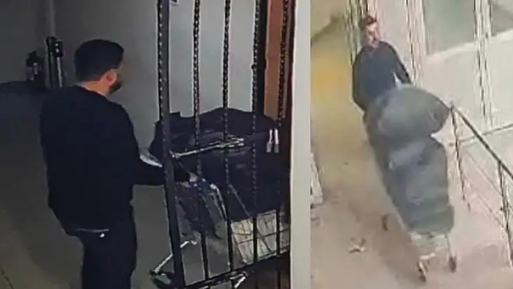 Büyükçekmece Adliyesindeki emanet deposunun soygun görüntüleri ortaya çıktı