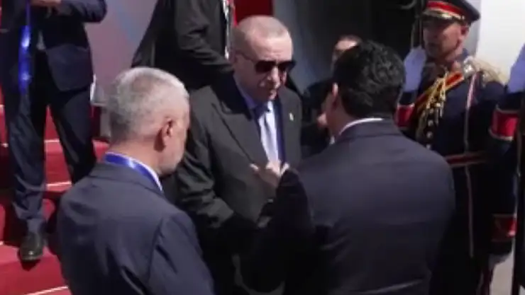 Cumhurbaşkanı Erdoğan, Barış Zirvesi için Mısır'da