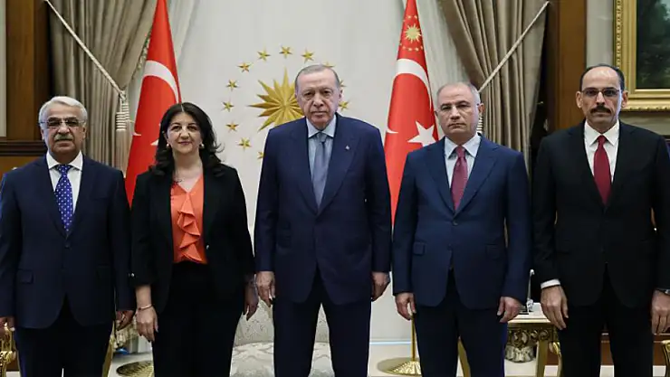 Cumhurbaşkanı Erdoğan, DEM Heyetini kabul etti