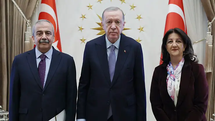 Cumhurbaşkanı Erdoğan DEM Parti heyetini kabul etti