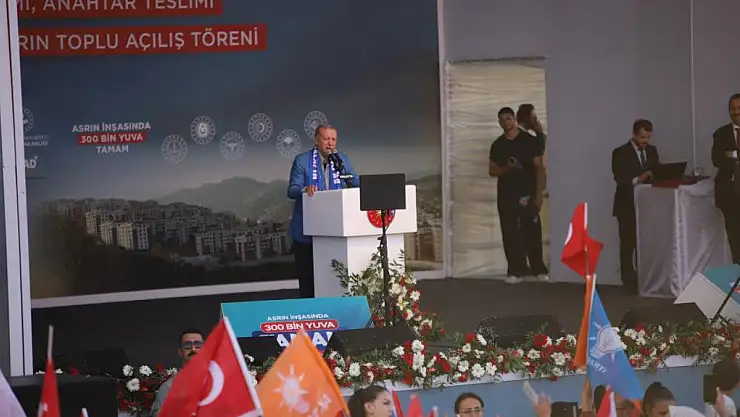 Cumhurbaşkanı Erdoğan: Yılbaşına kadar deprem bölgemizde 453 bin bağımsız bölümü tamamlamak niyetindeyiz