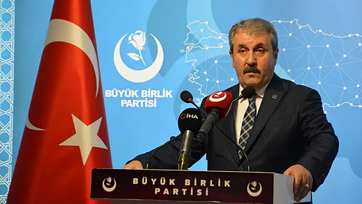 Destici: Milyarlarca liralık vergilerin silindiğini görüyoruz Bu günahtır, adaletsizliktir