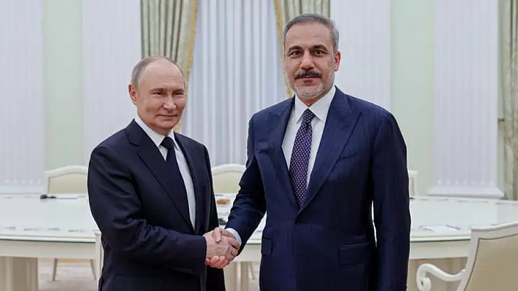 Dışişleri Bakanı Fidan, Rusya Devlet Başkanı Putin ile bir araya geldi