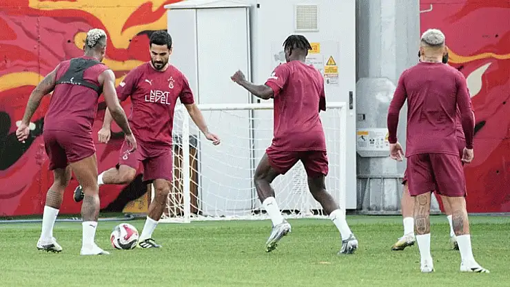 Galatasaray'dan Eyüpspor maçı öncesi son taktik antrenman