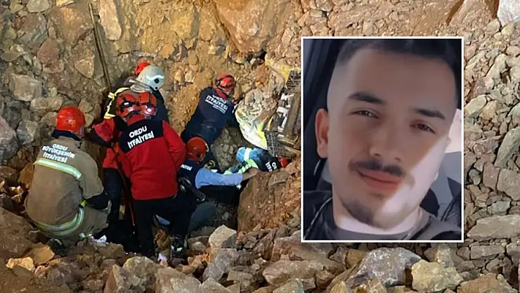 Göçük altından bir kişinin cansız bedeni çıkartıldı