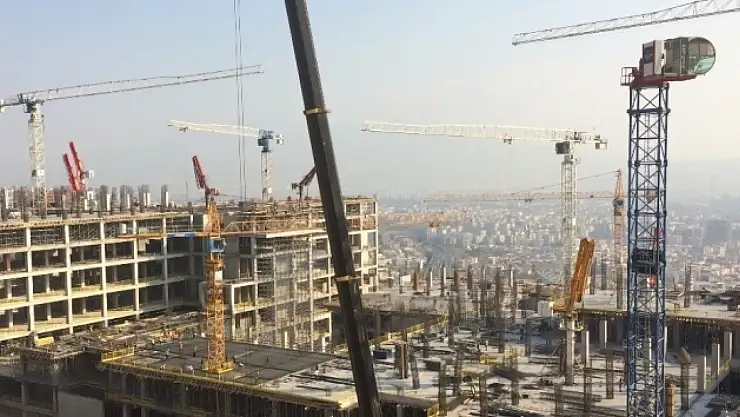 İnşaat üretimi yıllık yüzde 9,5 arttı