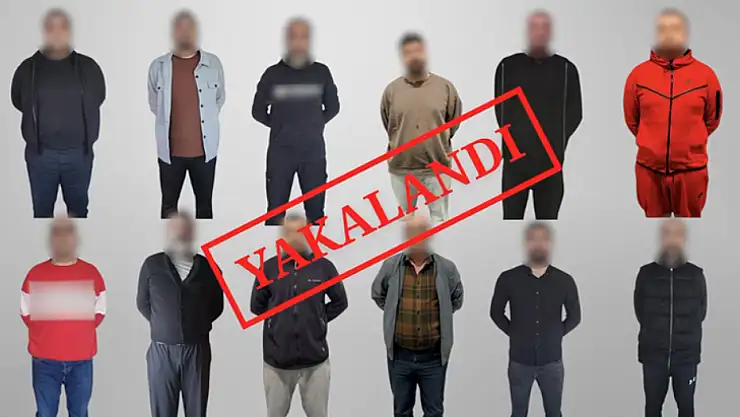 Kırmızı bültenle aranan 12 suçlu Türkiye'ye getirildi