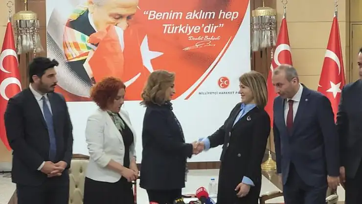 MHP ile DEM Parti ilk kez bayramlaştı