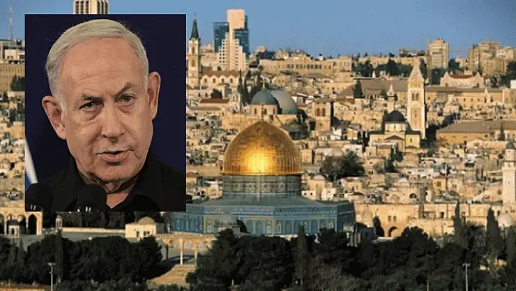 Netanyahu, Cumhurbaşkanı Erdoğan'ı hedef aldı: Kudüs bizim şehrimiz