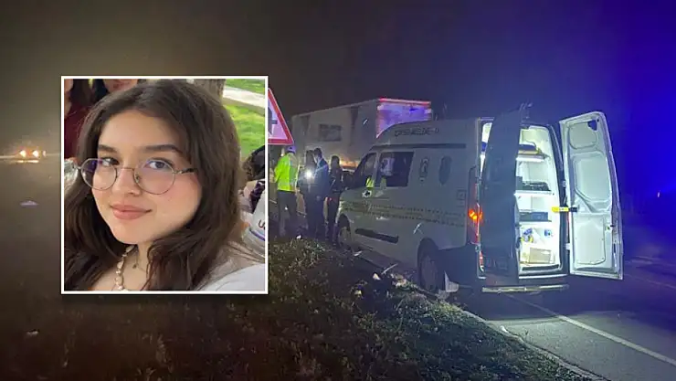 Otomobil iki öğrenciye çarptı: 1 ölü, 1 yaralı