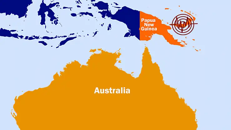 Papua Yeni Gine 6.9 ile sallandı!