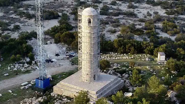 Patara'nın 2 Bin yıllık deniz feneri tarihle yeniden buluştu