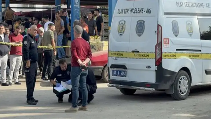 Pazar yerinde silahlı dehşet: 2 ölü, 5 yaralı