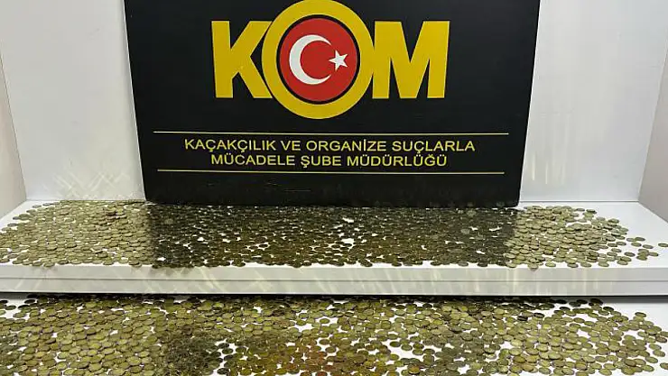 Sahte Euro operasyonu: 5 Bin madeni para ele geçirildi, 5 gözaltı