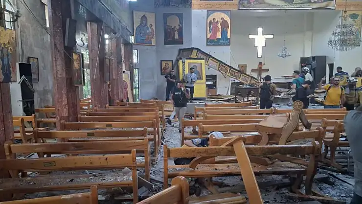 Suriye'de kiliseye saldırı