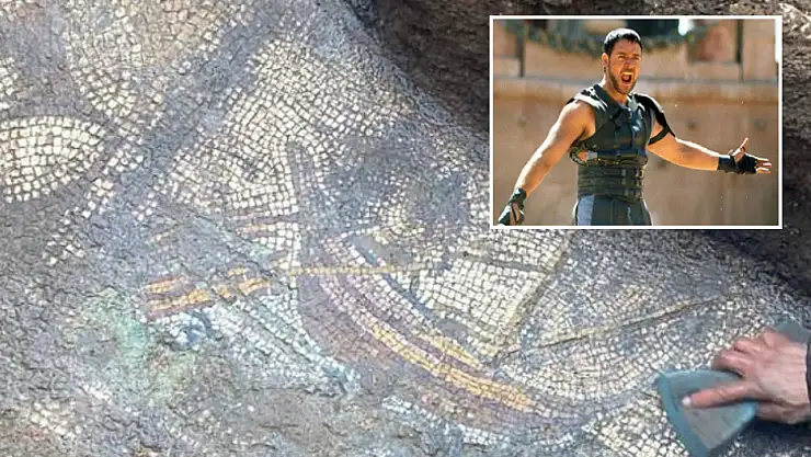 Tarihi keşif: Hz. İsa dönemine ait olduğu iddia edilen mozaik bulundu