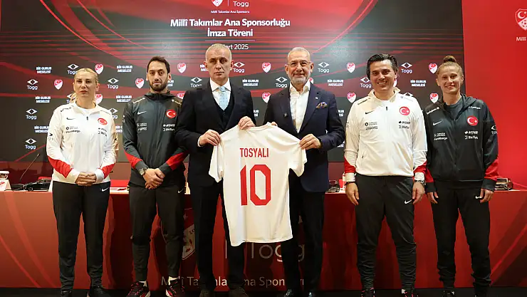 TOGG, Milli Takımlar ana sponsoru oldu